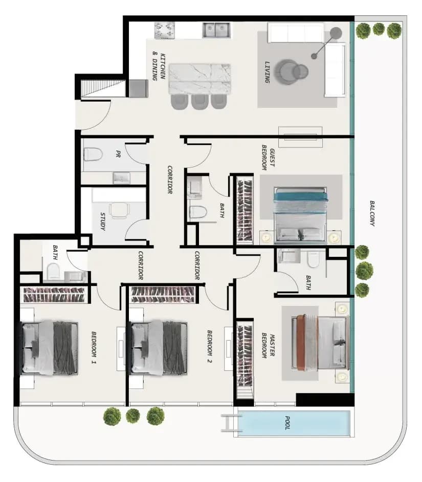 Floor plan 1