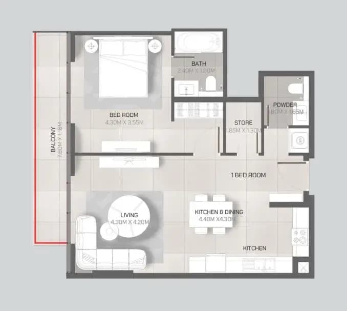 Floor plan 1
