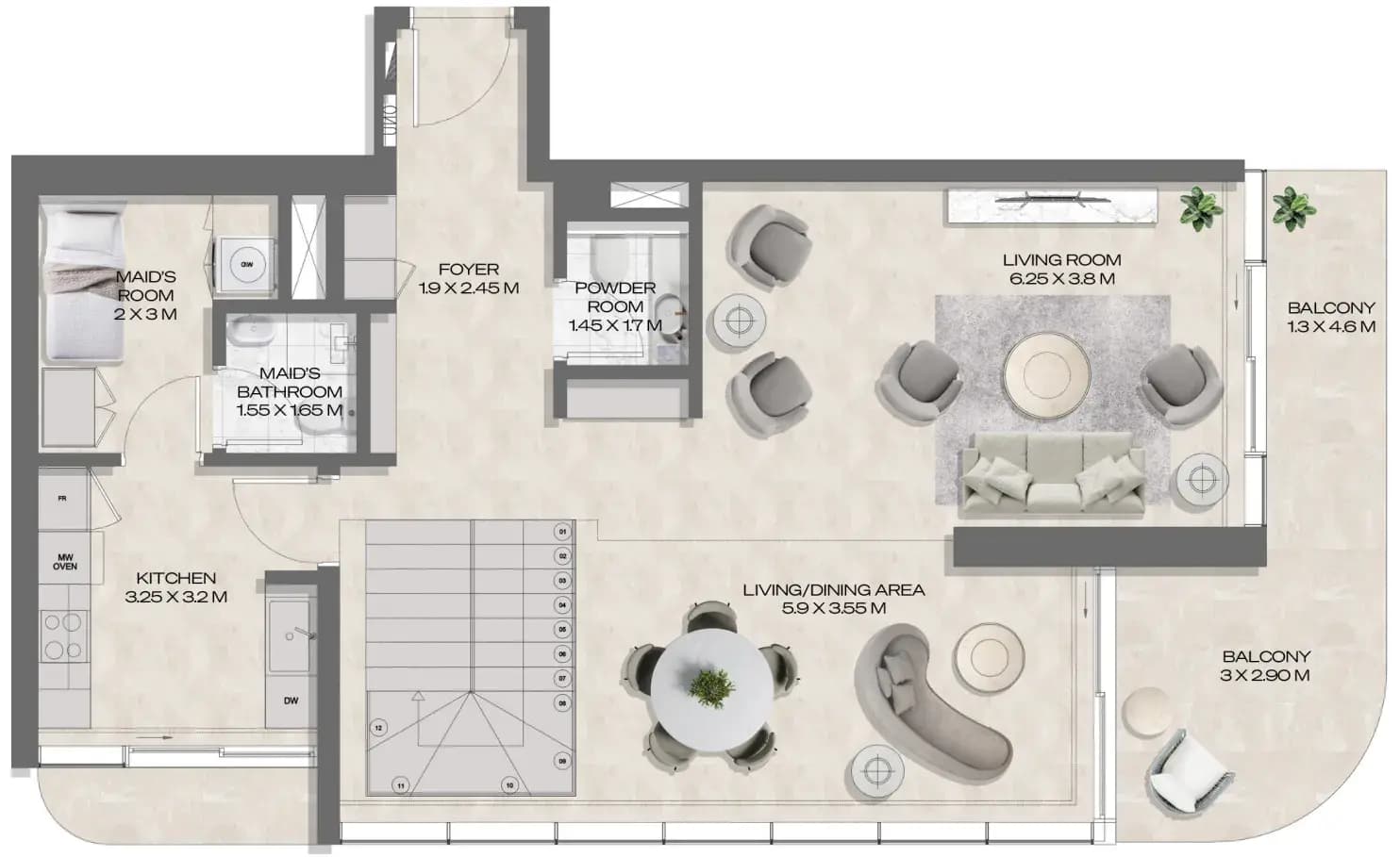 Floor plan 1