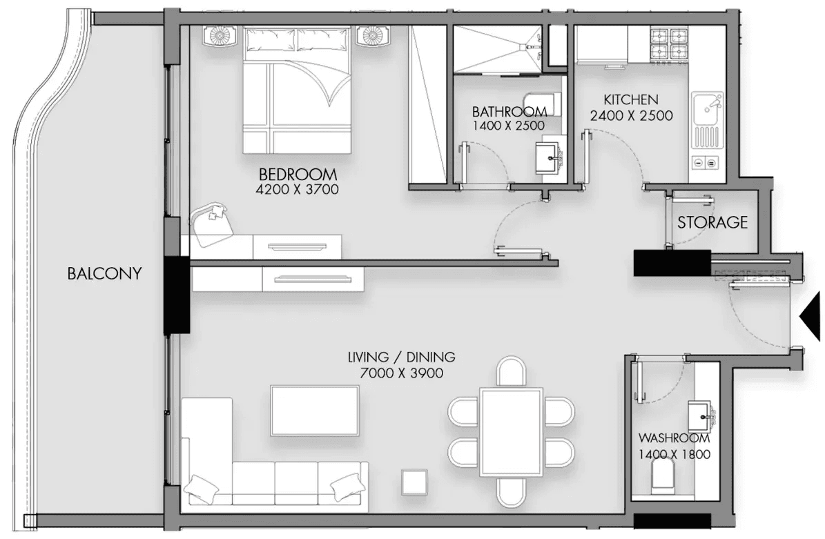 Floor plan 1