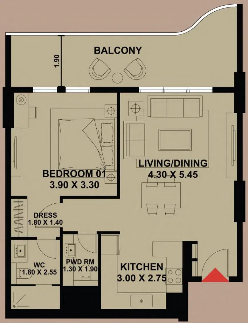 Floor plan 1