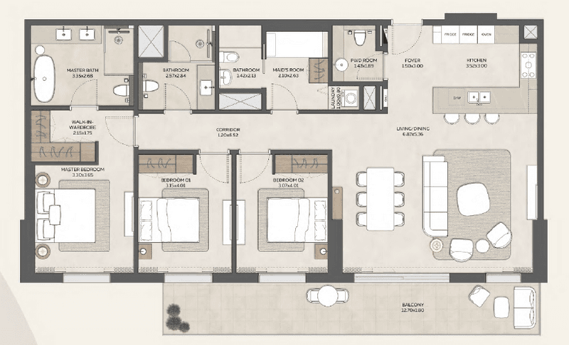Floor plan 1