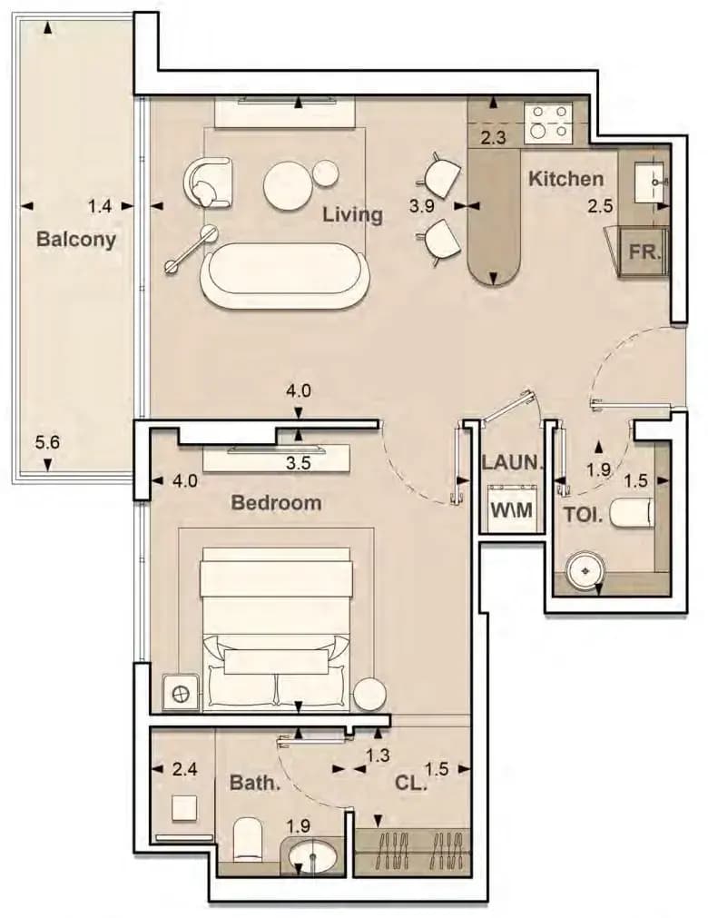 Floor plan 1