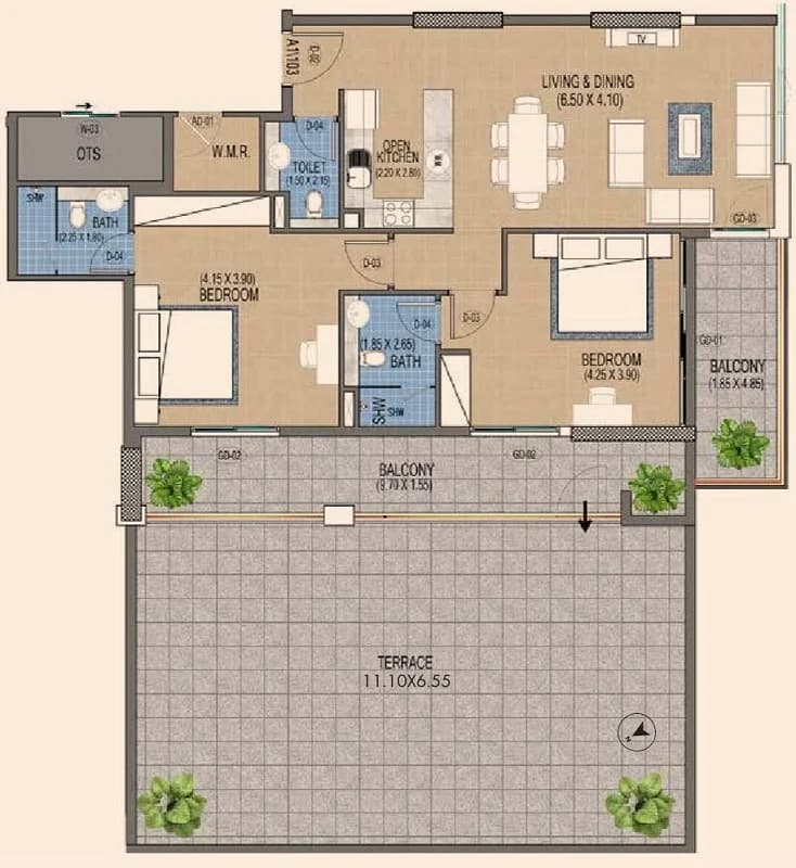 Floor plan 3