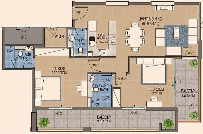 Floor plan 5