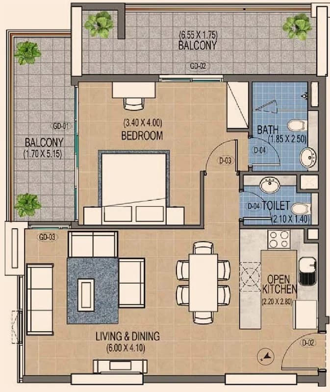 Floor plan 4