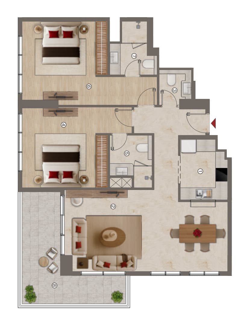Floor plan 1