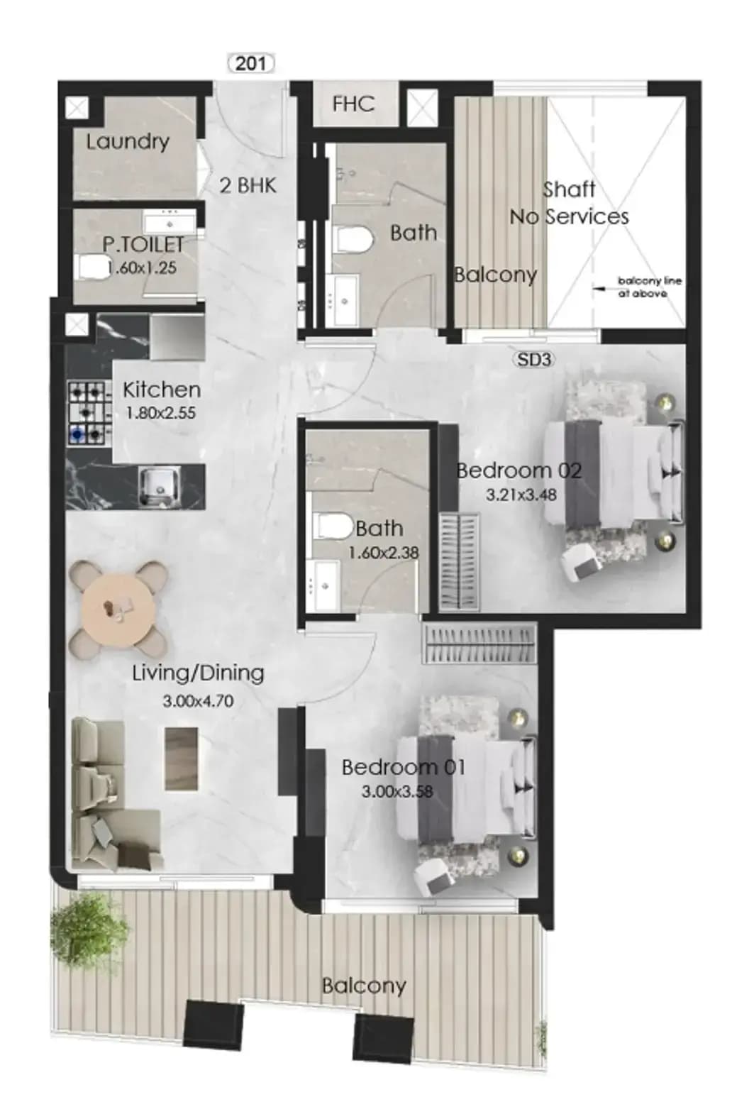 Floor plan 1