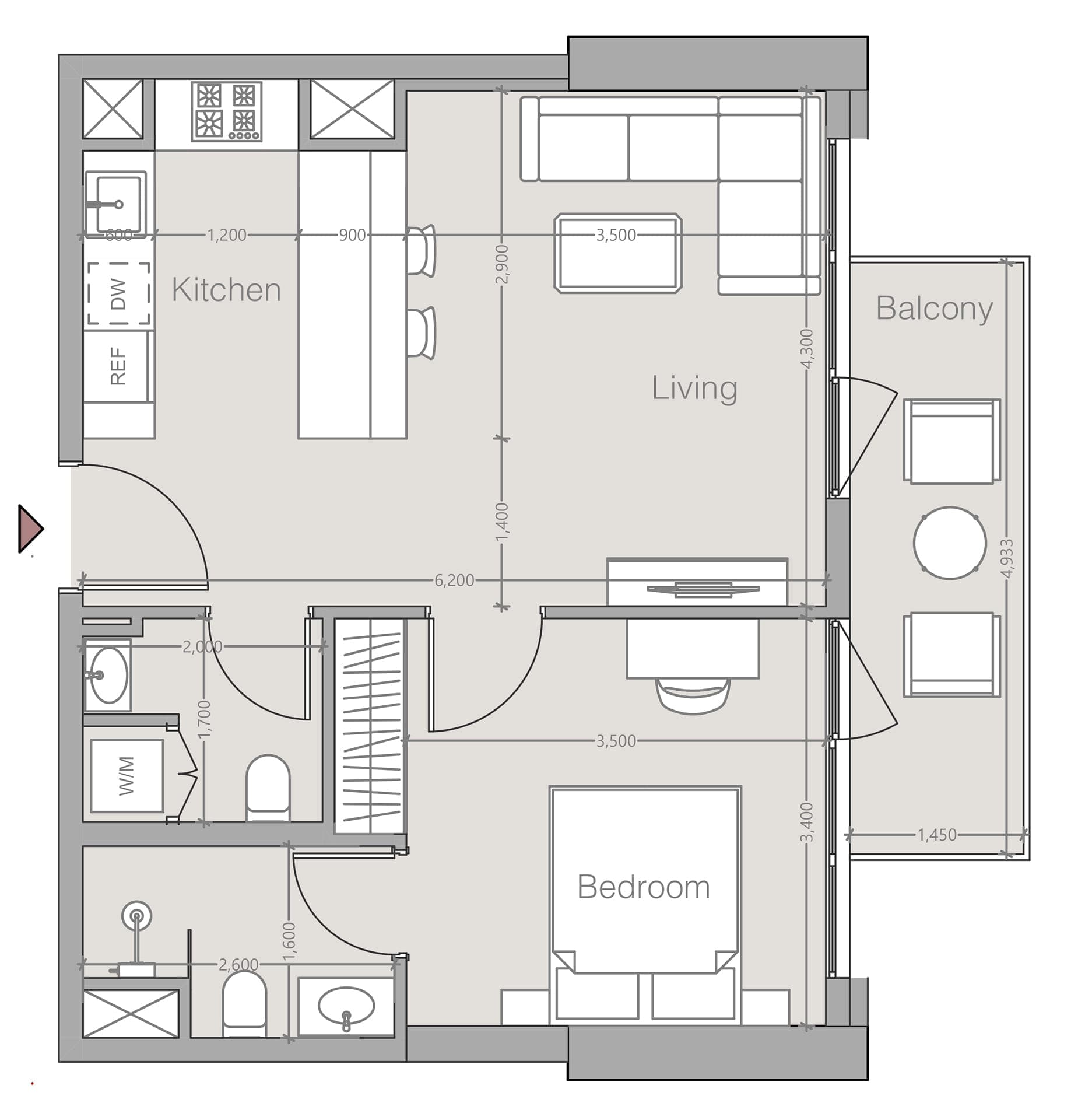 Object 1 - V1TER - Apartment
